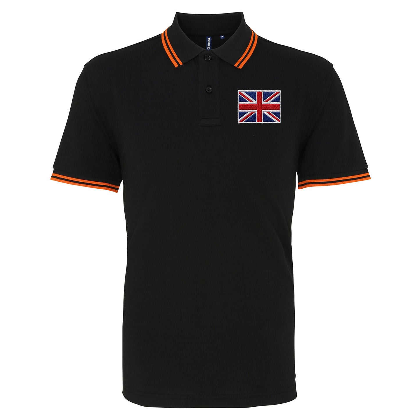 Union Jack Tipped Polo Shirt 