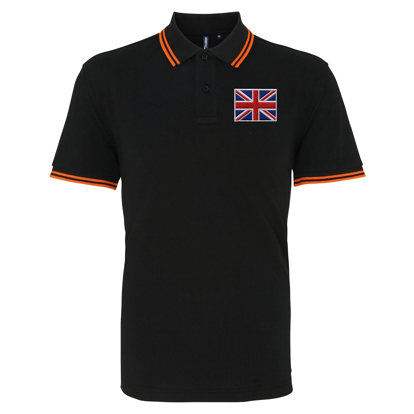 Union Jack Tipped Polo Shirt 