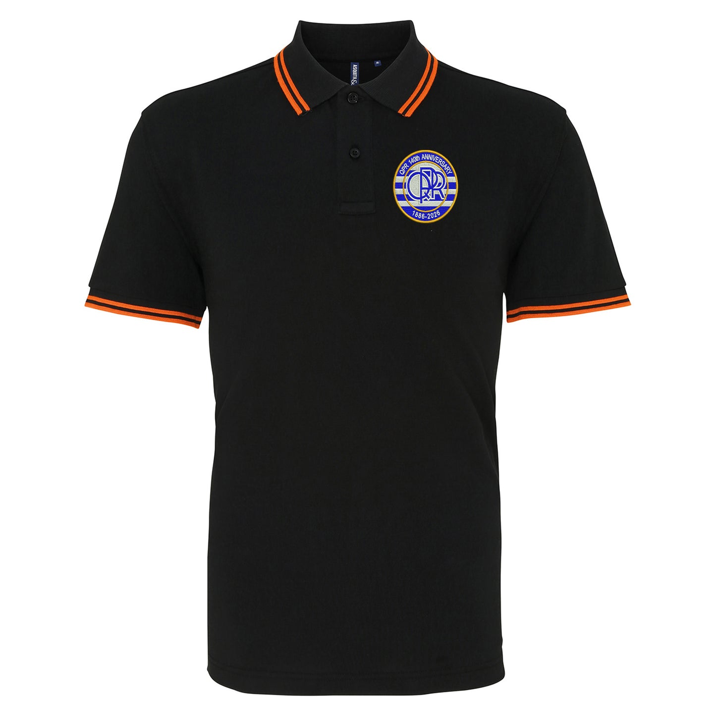 QPR Classic Football Tipped Polo Shirt