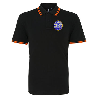 QPR Classic Football Tipped Polo Shirt