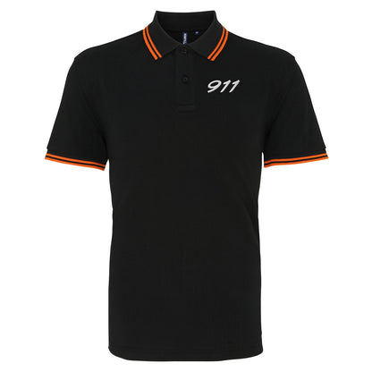 Porsche 911 Tipped Polo Shirt