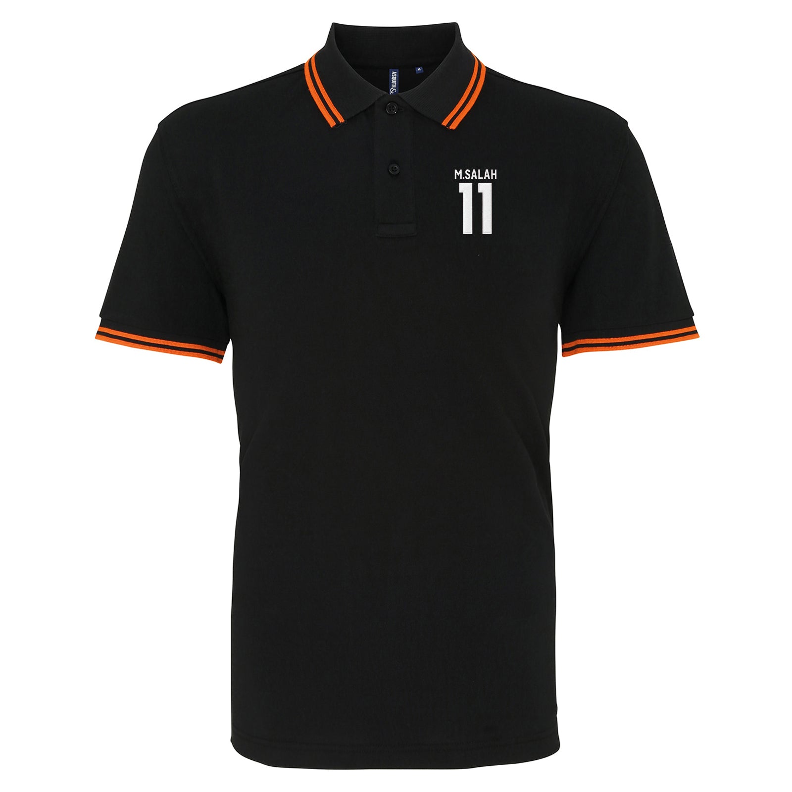 Mo Salah Liverpool Football Tipped Polo Shirt