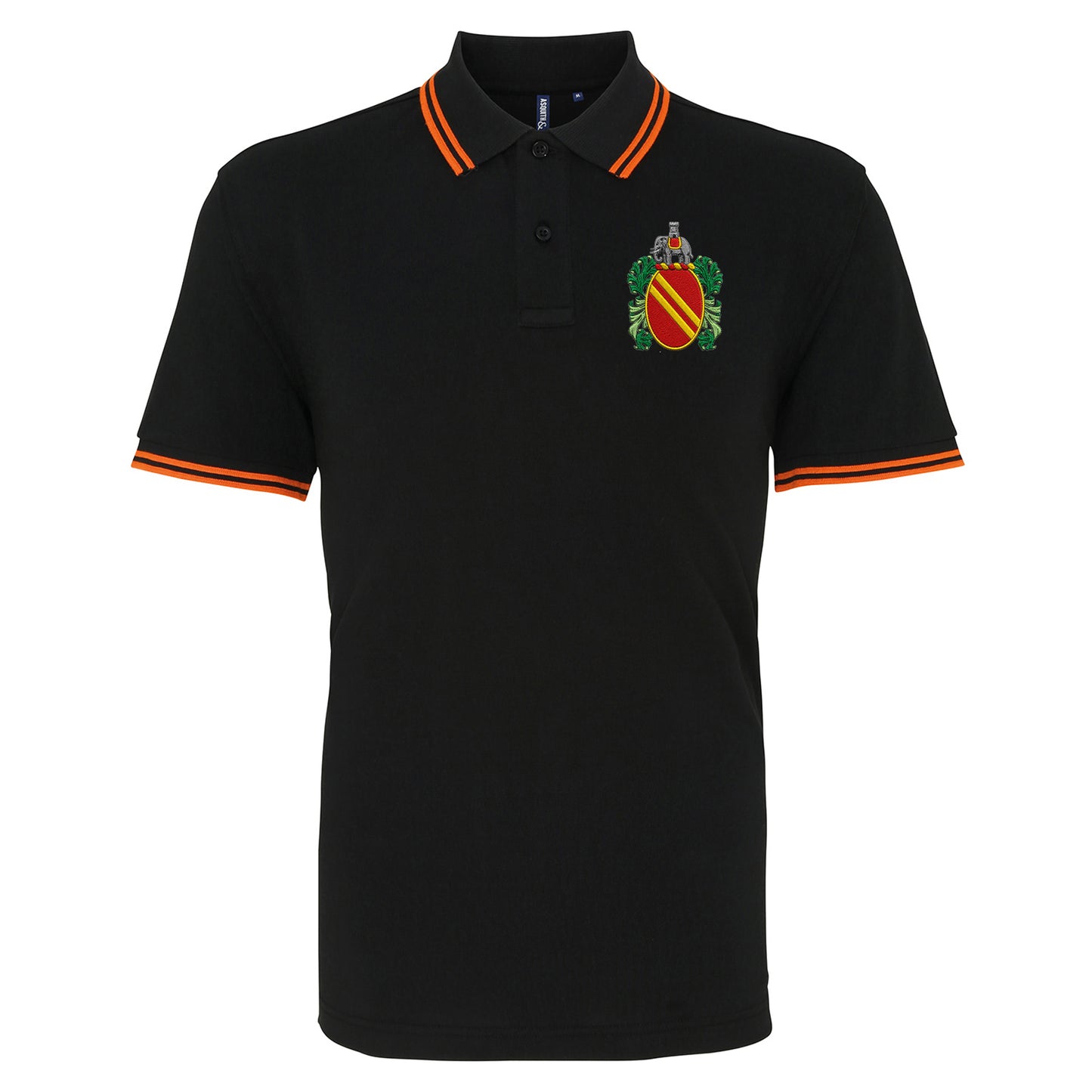 Old School Bolton Football Tipped Polo Shirt