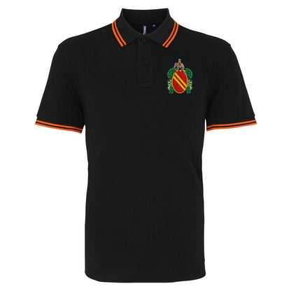 Old School Bolton Football Tipped Polo Shirt