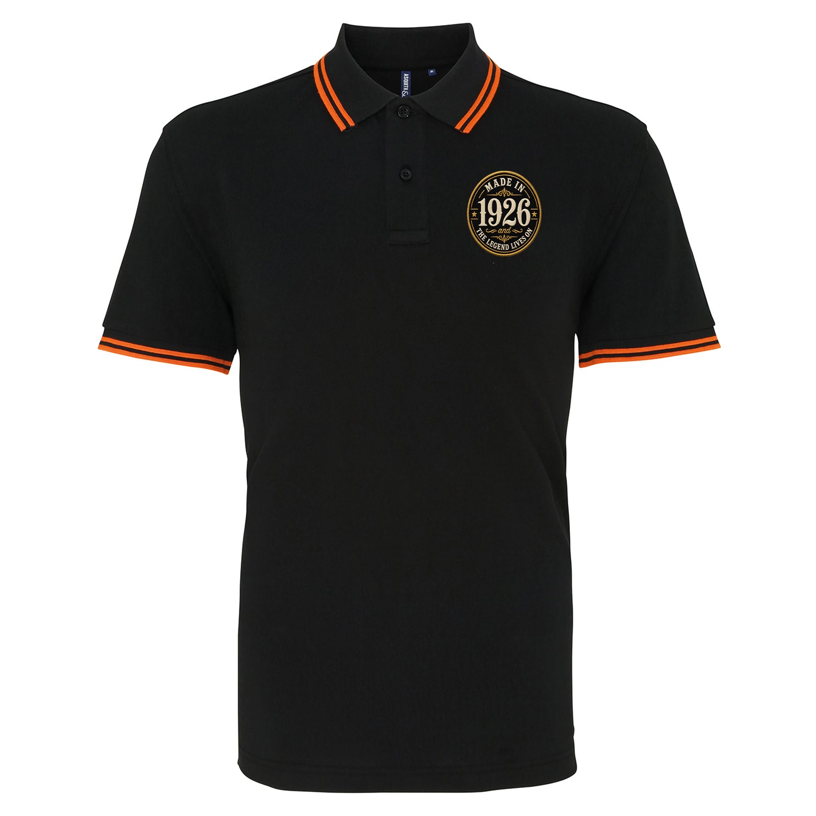 Made in 1926 Birthday Tipped Polo Shirt 