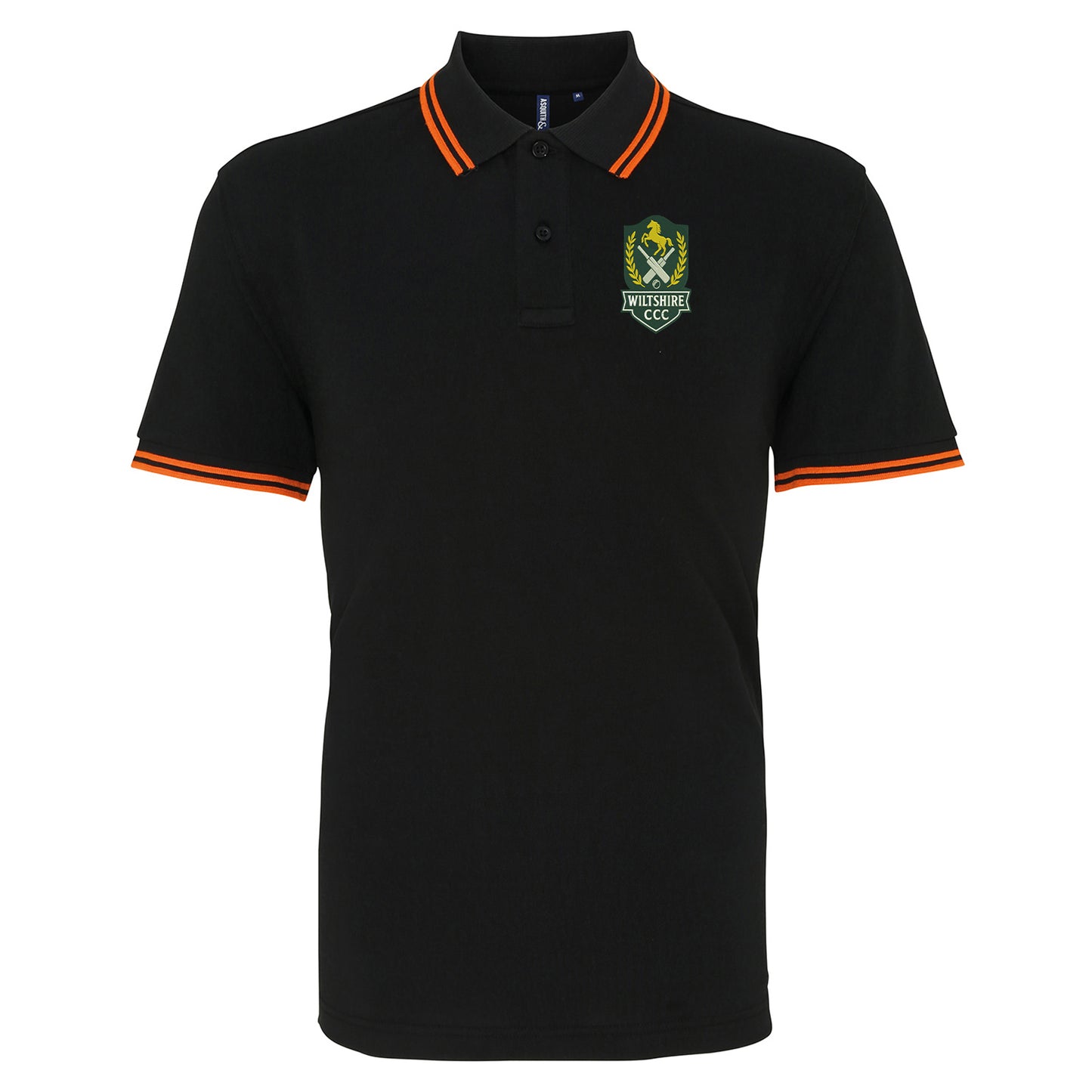 Wiltshire County Cricket Club Tipped Polo Shirt
