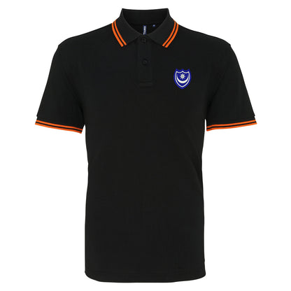 Portsmouth 1967 Embroidered Tipped Polo Shirt