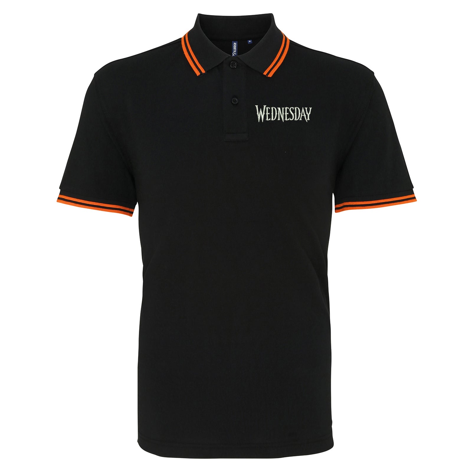 Wednesday TV Series Tipped Polo Shirt