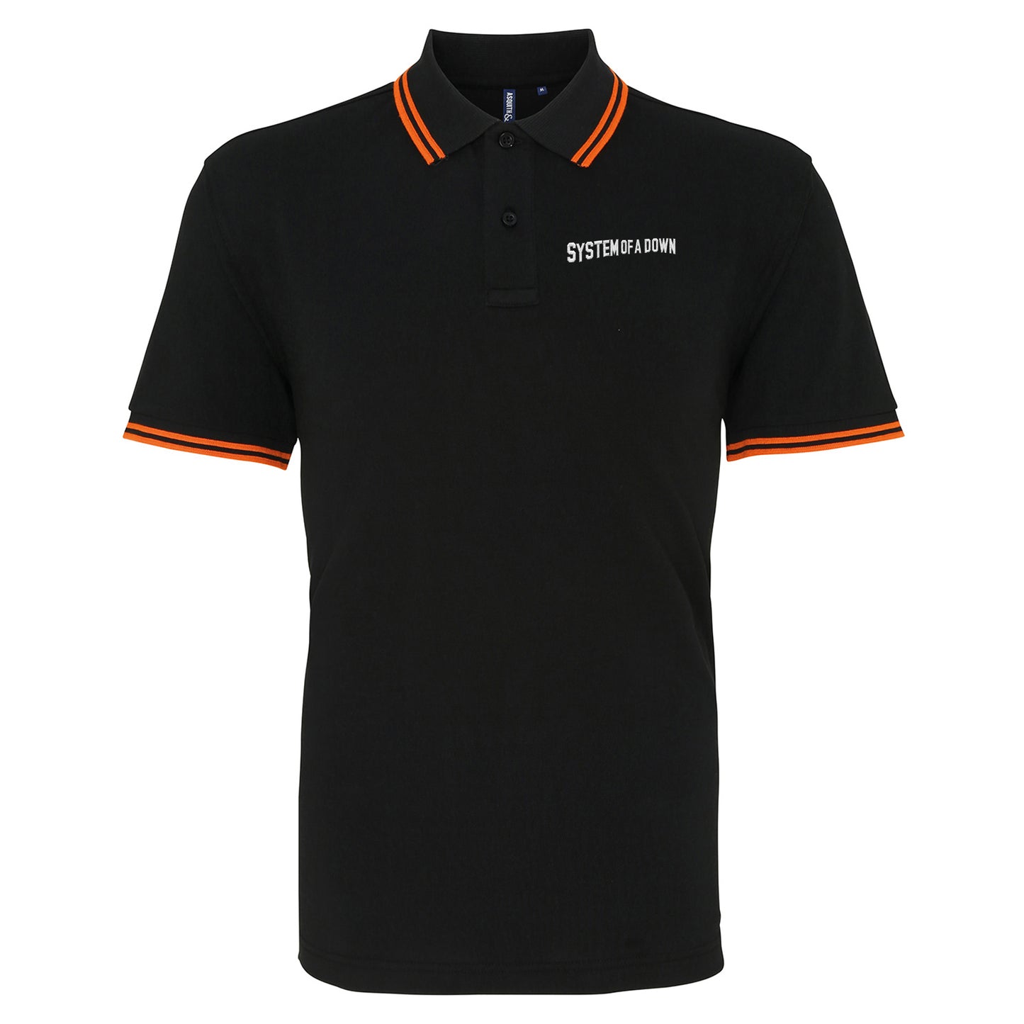 System of a Down Tipped Polo Shirt