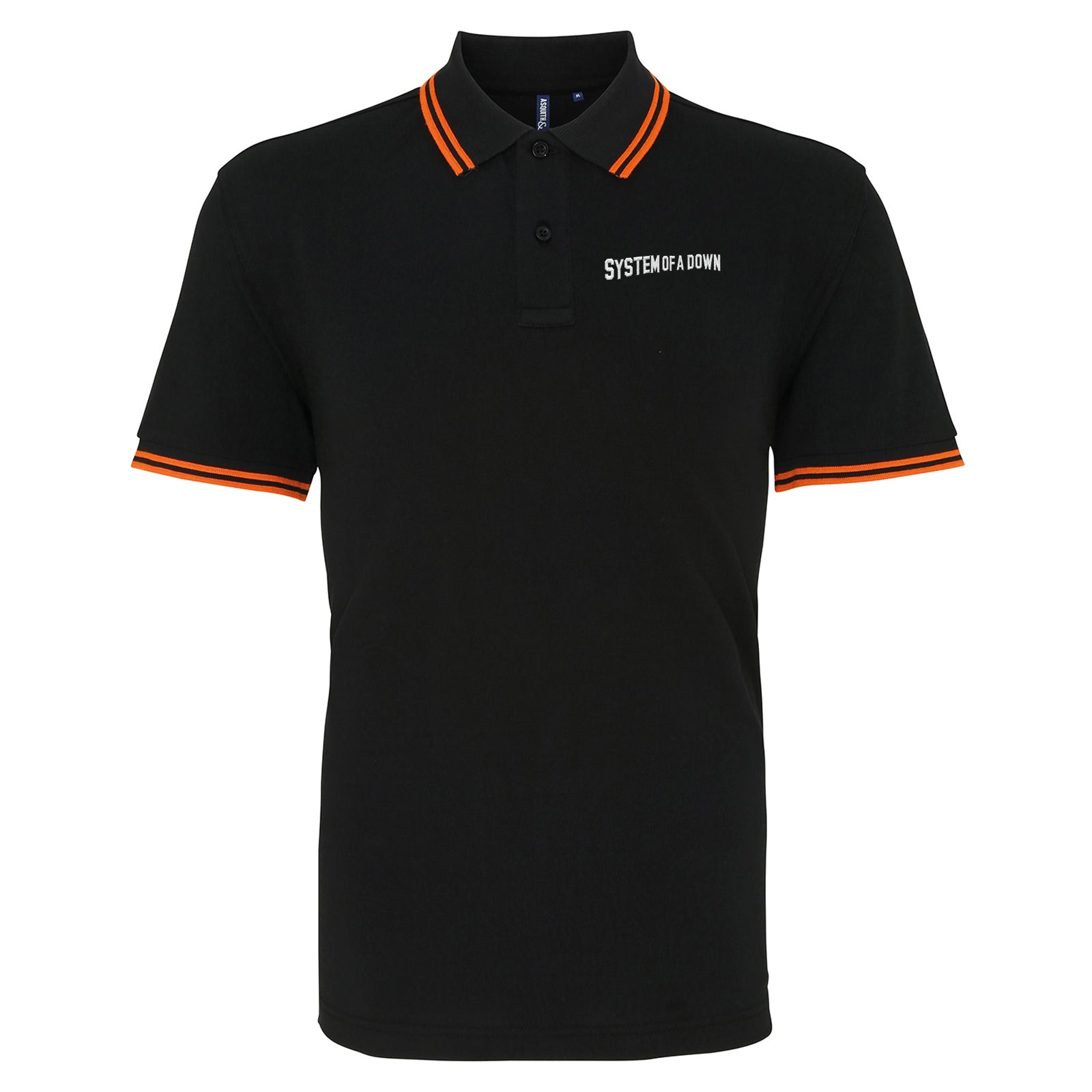 System of a Down Tipped Polo Shirt