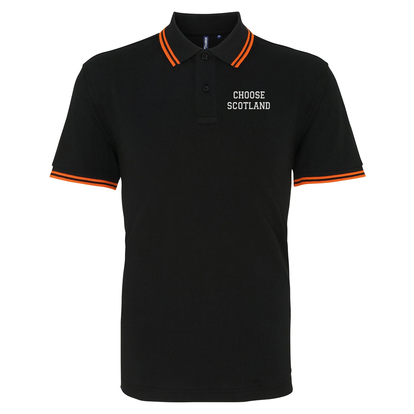 Choose Scotland Tipped Polo Shirt
