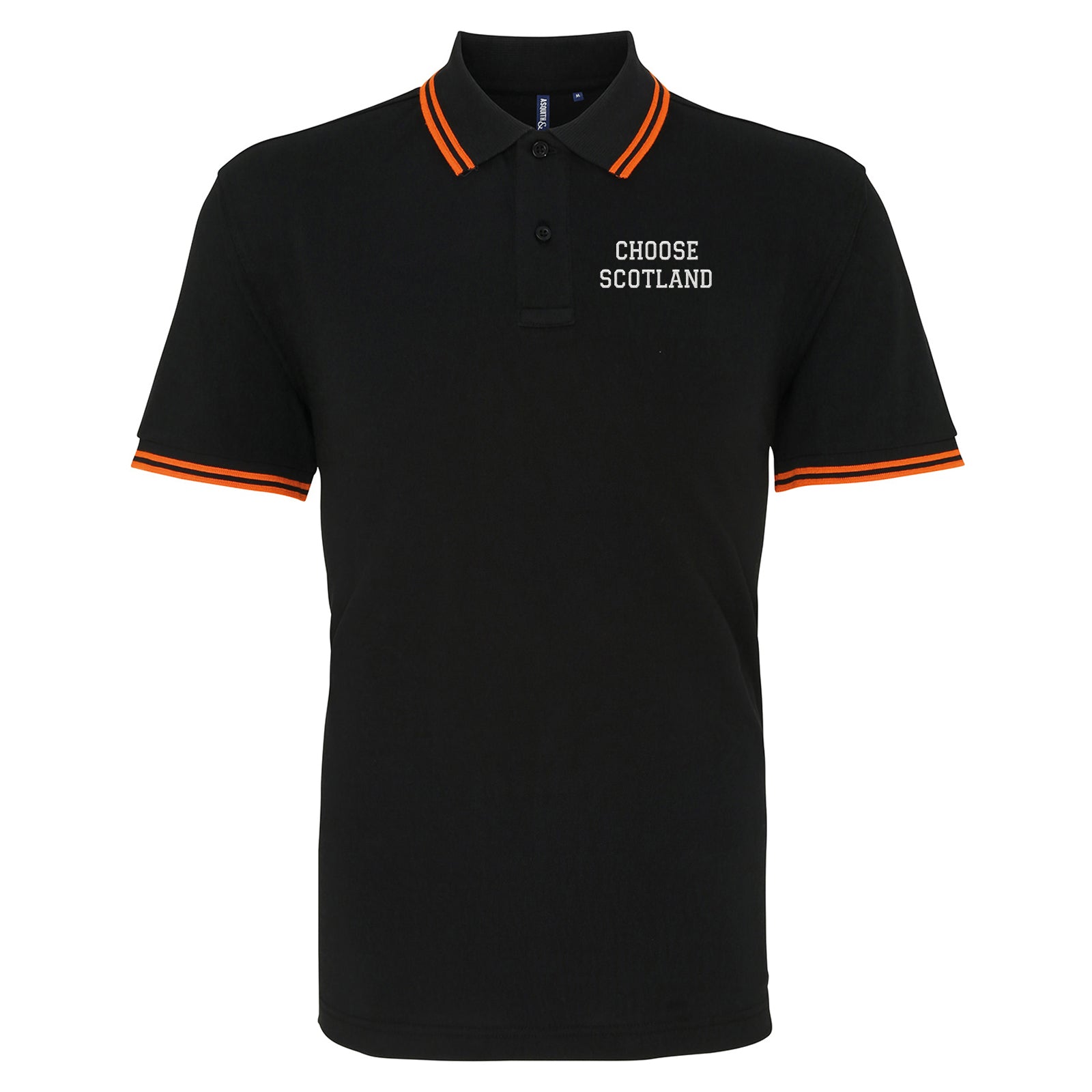 Choose Scotland Tipped Polo Shirt