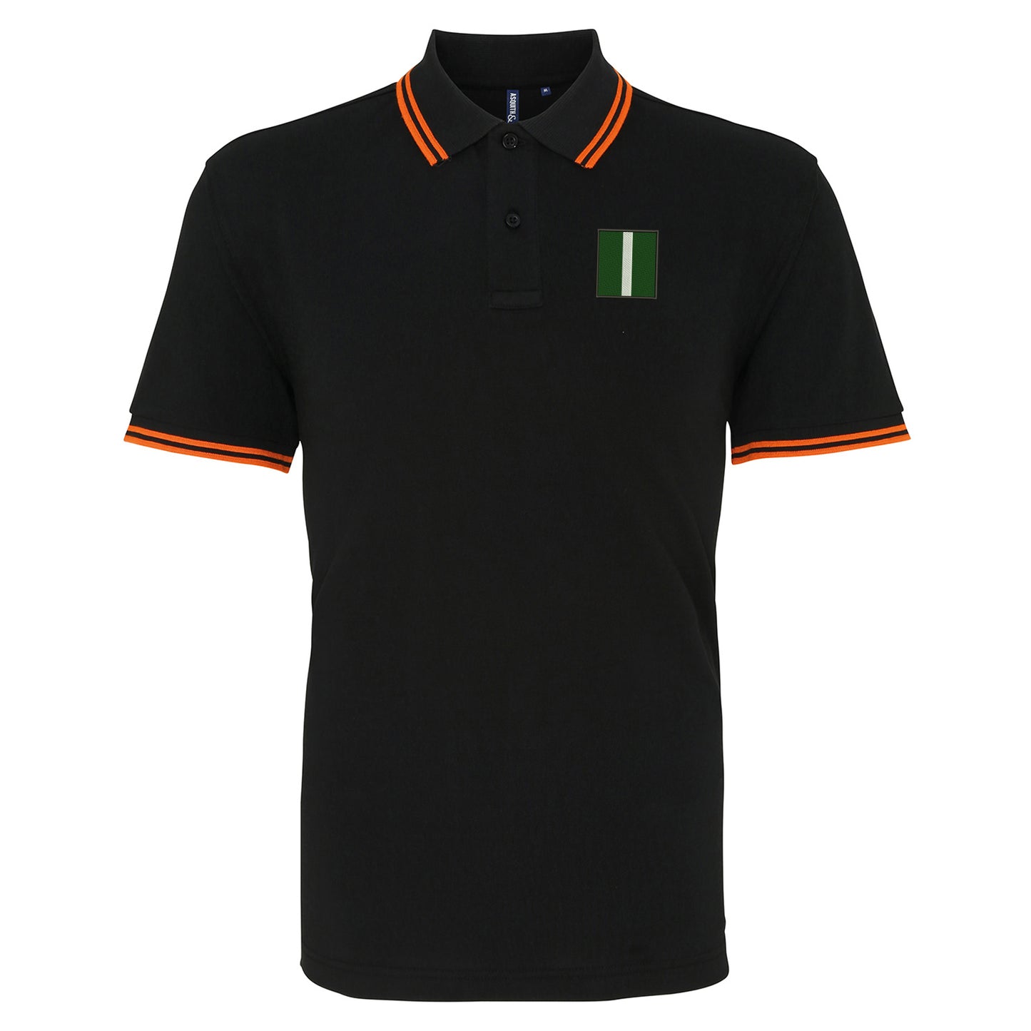 The Green Howards Tactical Recognition Flash Embroidered Tipped Polo Shirt