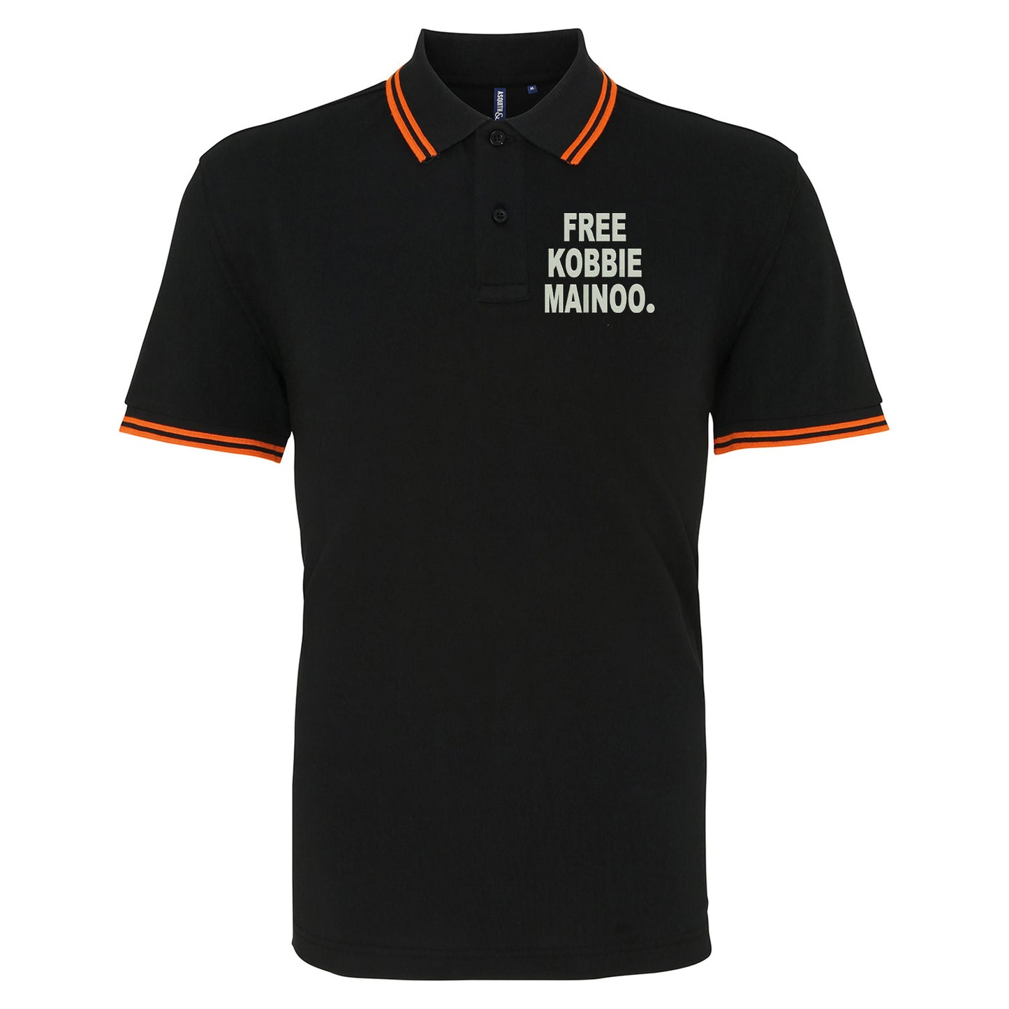 Free Kobbie Mainoo Tipped Polo Shirt