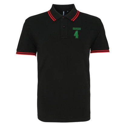 Sauzee 4 Embroidered Tipped Polo Shirt
