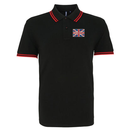 Newcastle United Union Jack Tipped Polo Shirt