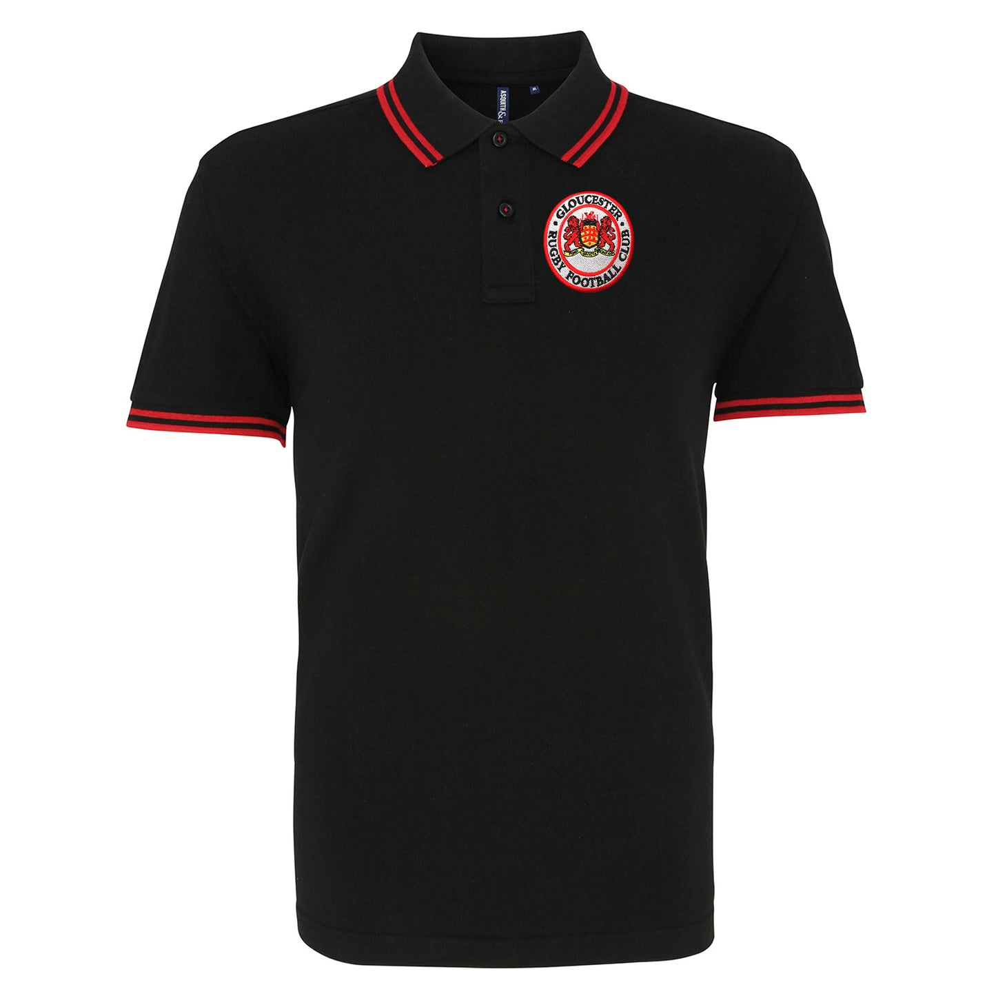Gloucester Rugby Union Tipped Polo Shirt
