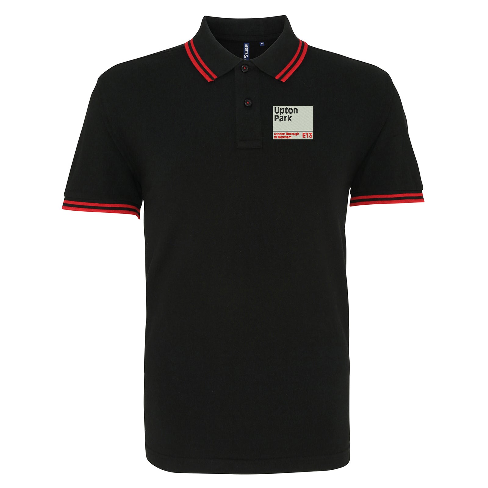 West Ham Upton Park Tipped Polo Shirt 