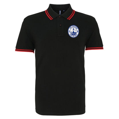Flyde Football Tipped Polo Shirt