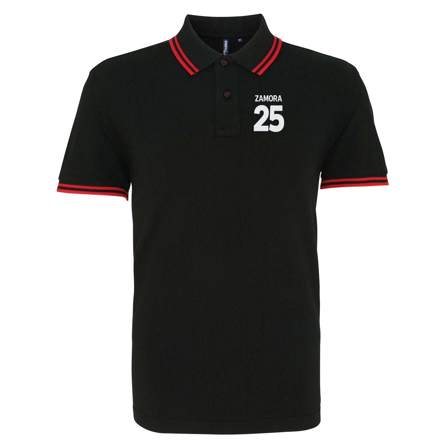 Bobby Zamora Brighton Football Tipped Polo Shirt 