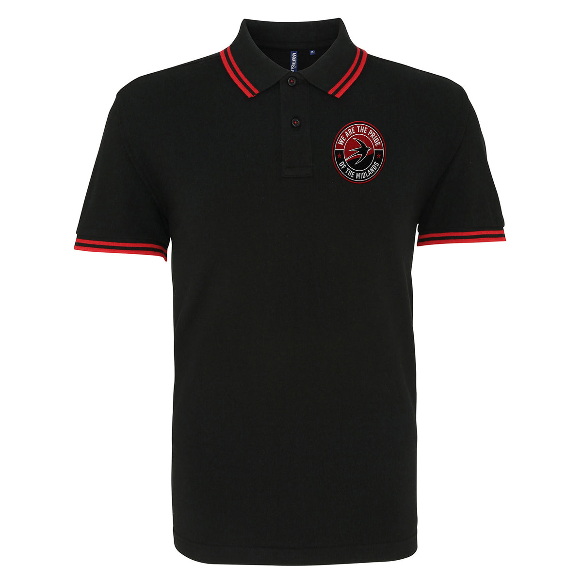Walsall We Are The Pride of The Midlands Tipped Polo Shirt