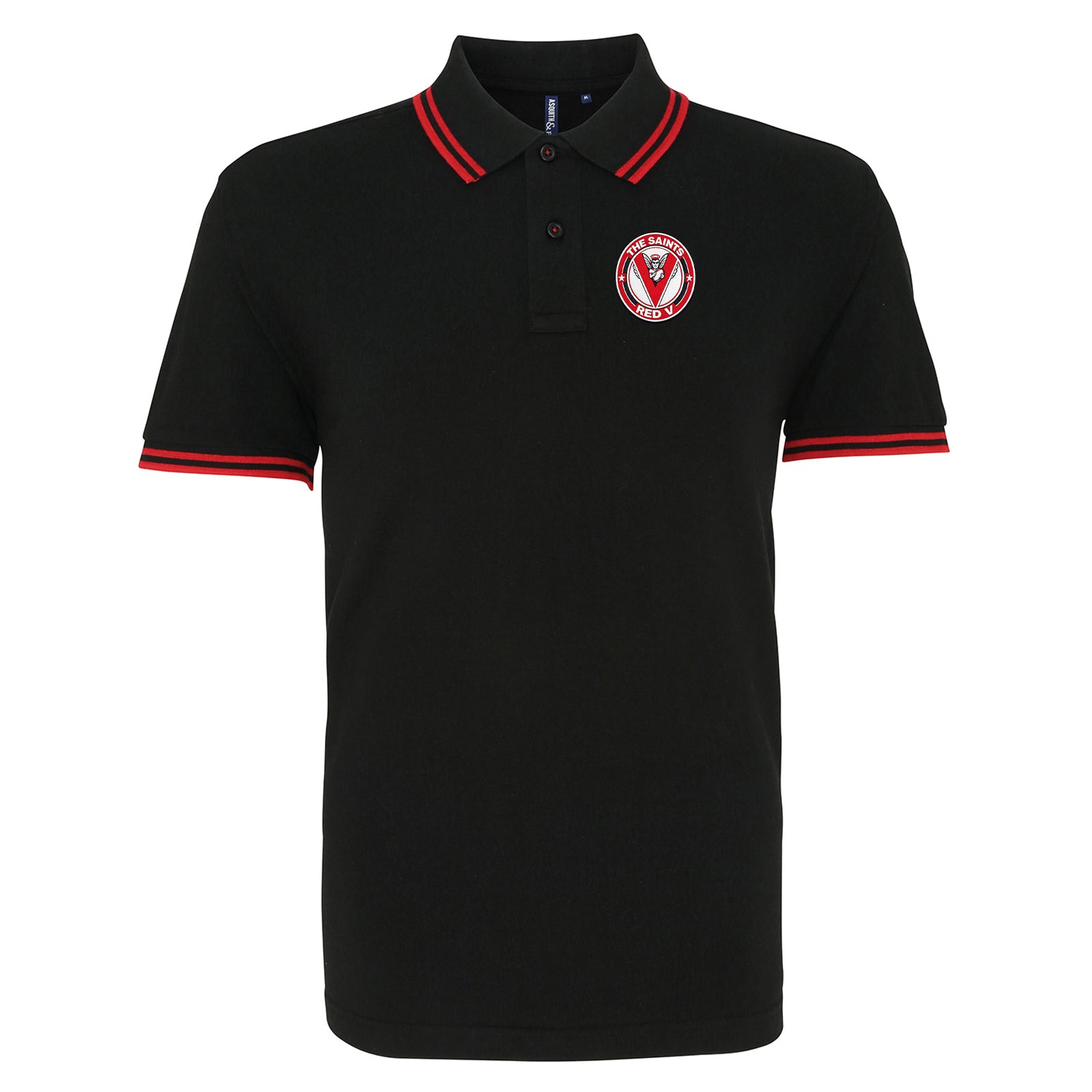 St Helens Rugby League Tipped Polo Shirt