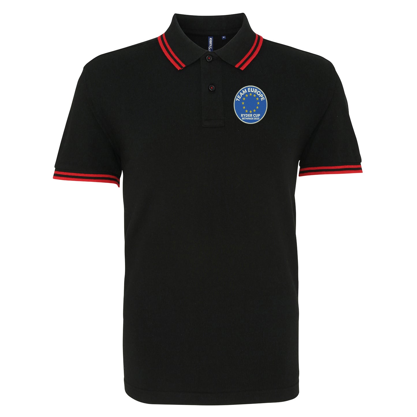 Team Europe Ryder Cup 2025 Tipped Polo Shirt