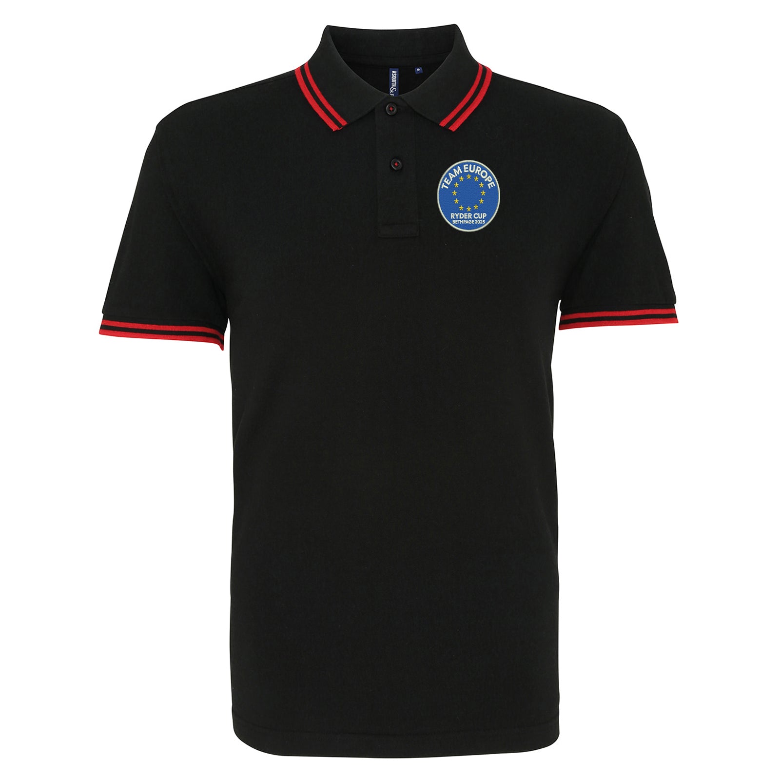Team Europe Ryder Cup 2025 Tipped Polo Shirt