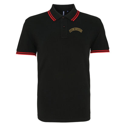 Flying Scotsman Tipped Polo Shirt