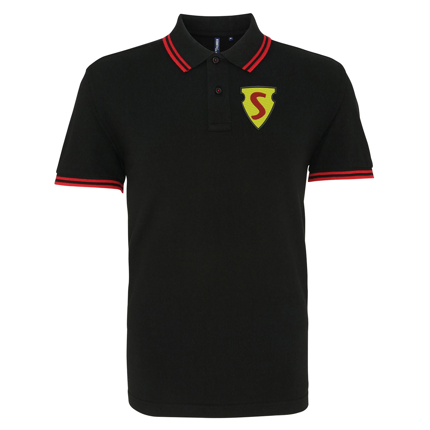 Superman Tipped Polo Shirt