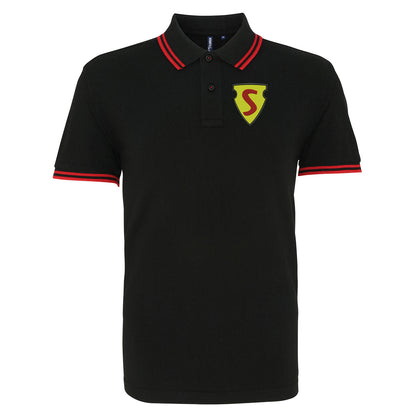 Superman Tipped Polo Shirt