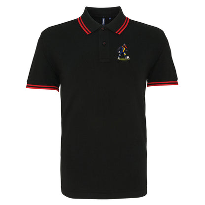 East Kilbride Football Tipped Polo Shirt