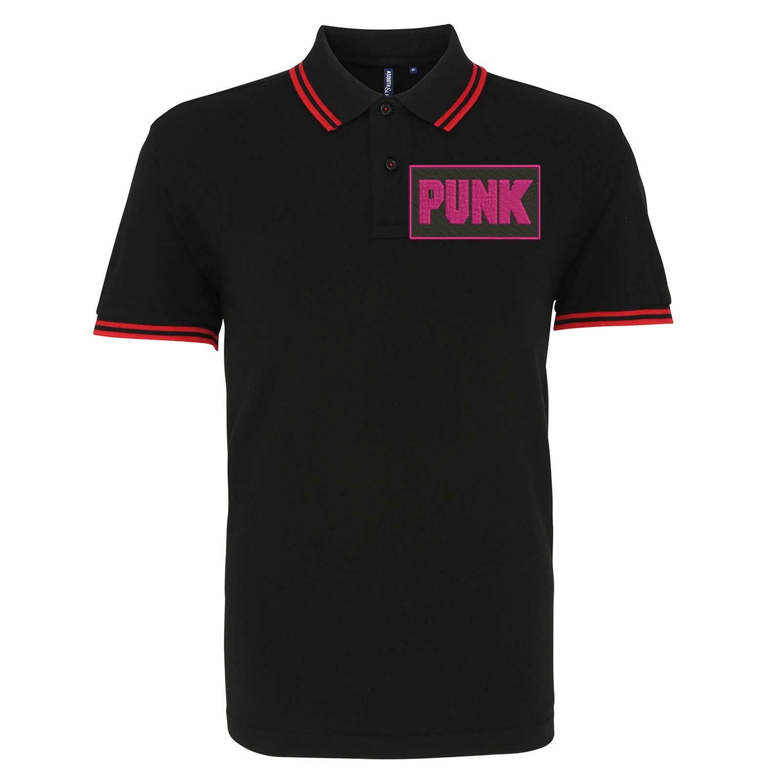CM Punk Tipped Polo Shirt