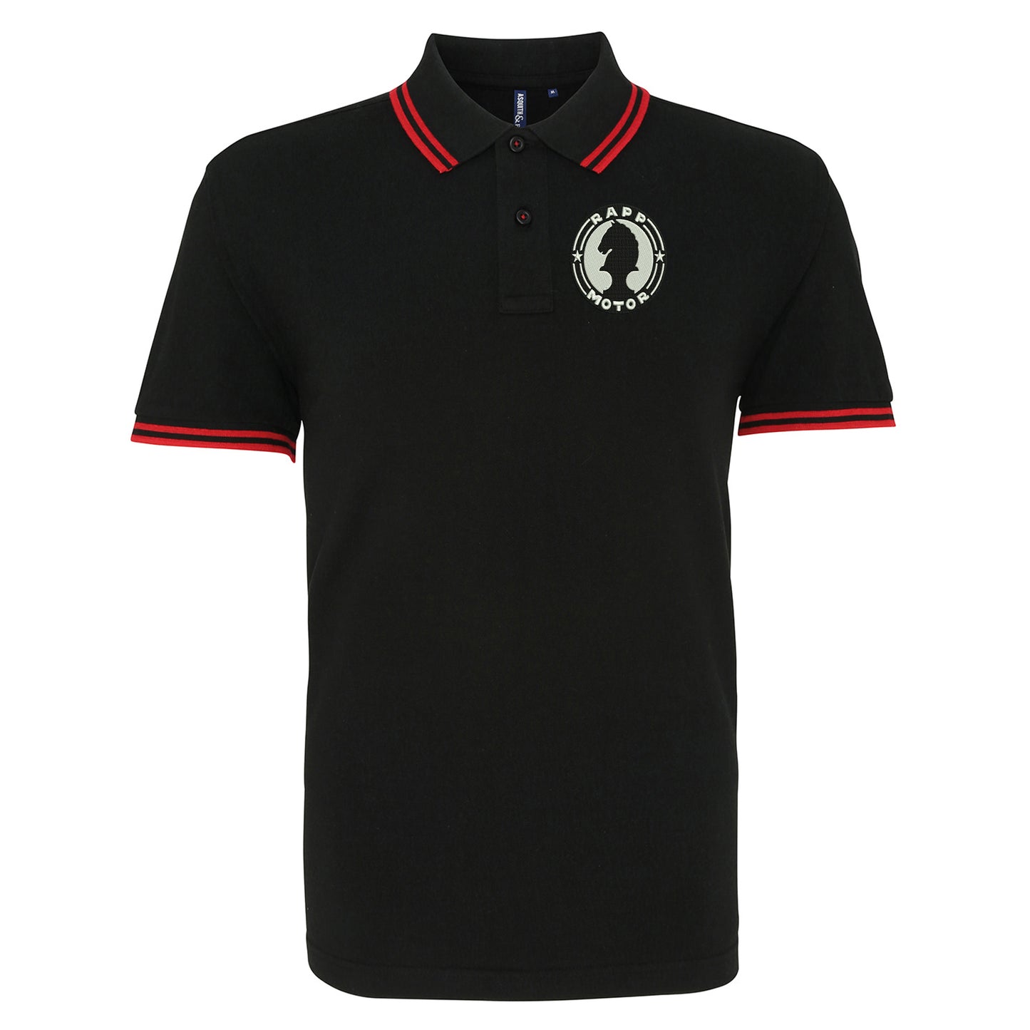 Vintage BMW Tipped Polo Shirt 