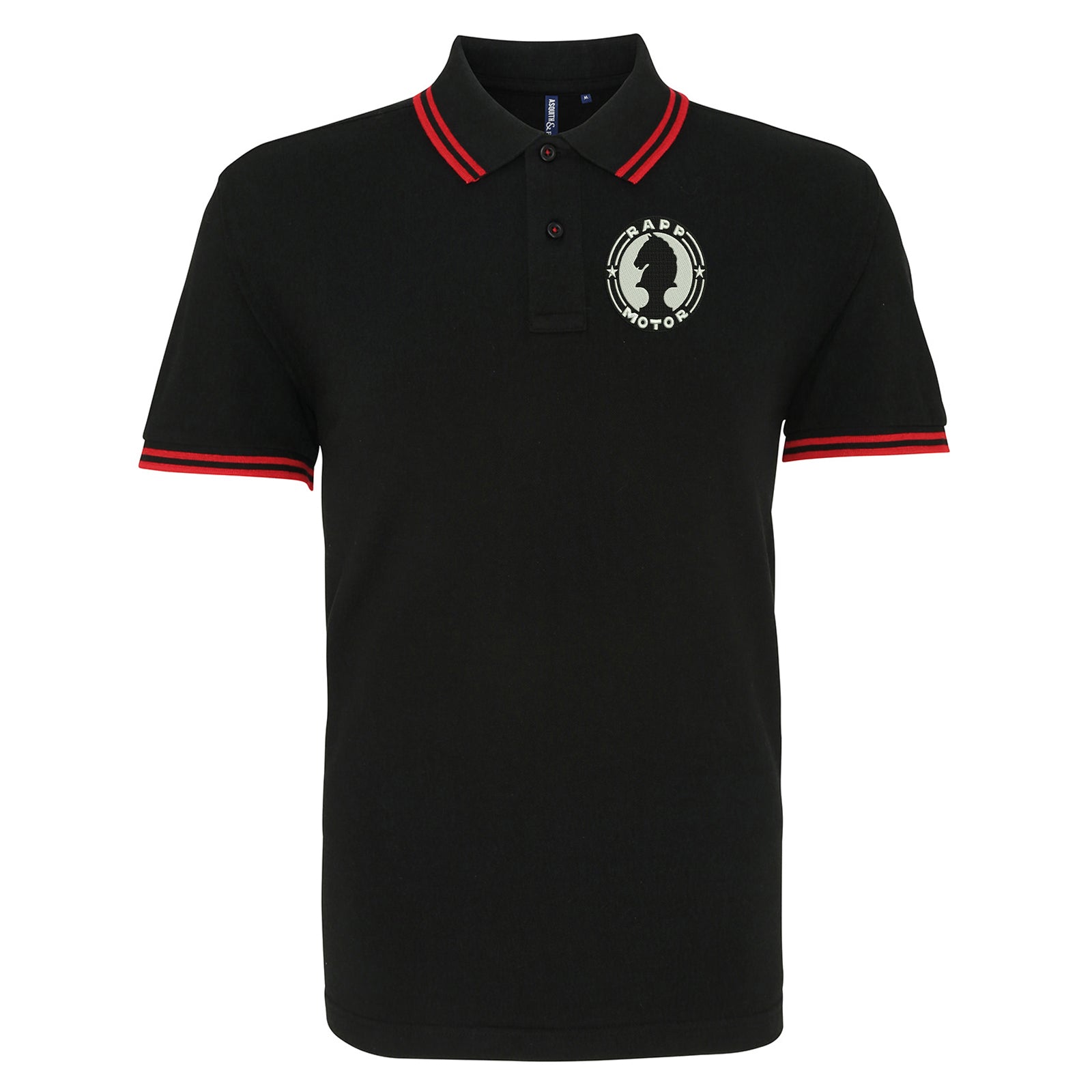 Vintage BMW Tipped Polo Shirt 