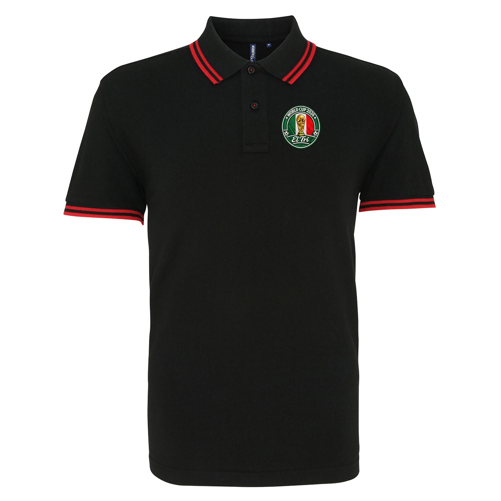 Mexico World Cup 2026 Tipped Polo Shirt
