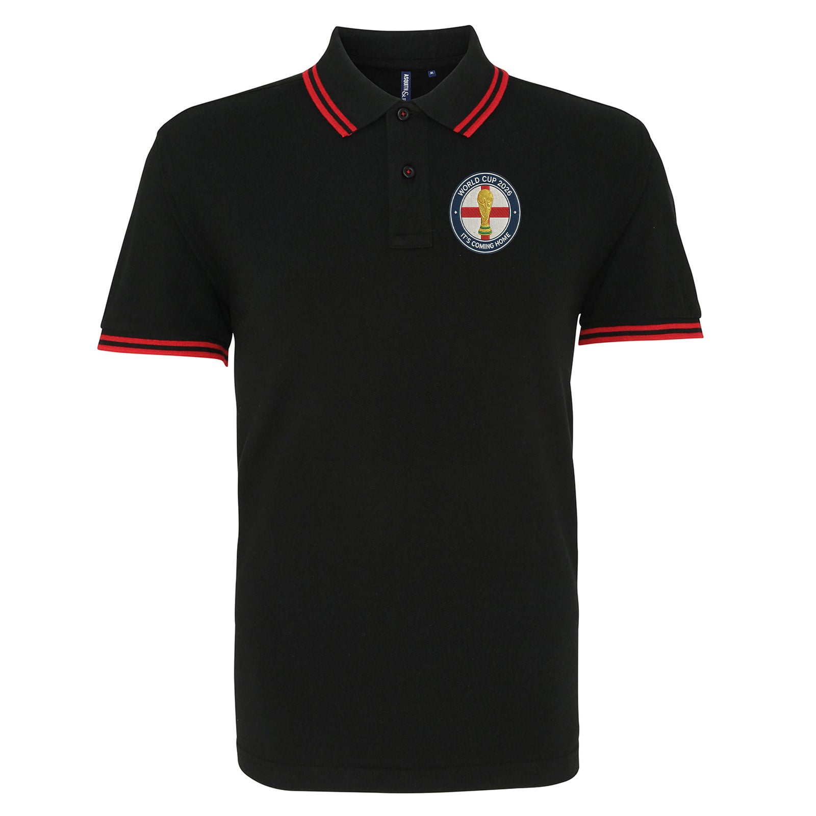 England World Cup 2026 Tipped Polo Shirt
