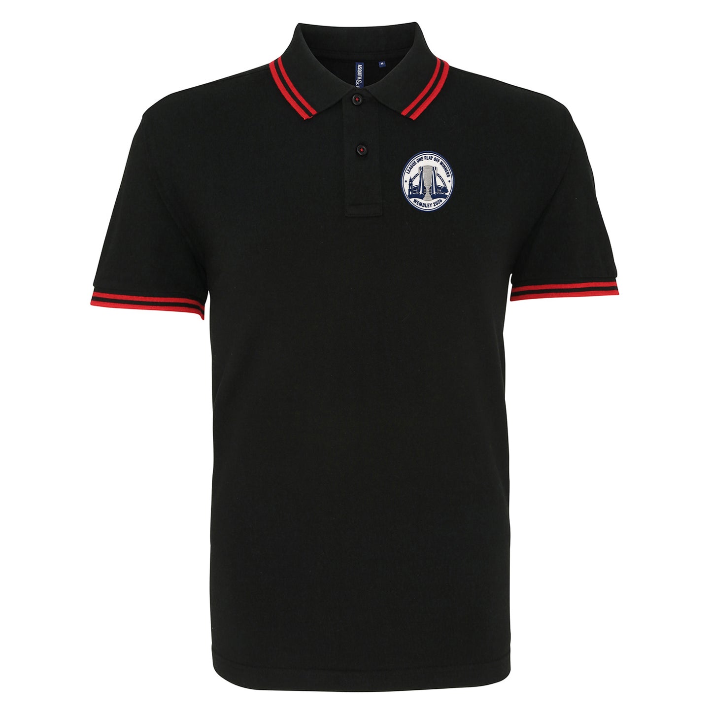 Bolton League One Play off Final Winners 2026 Tipped Polo Shirt