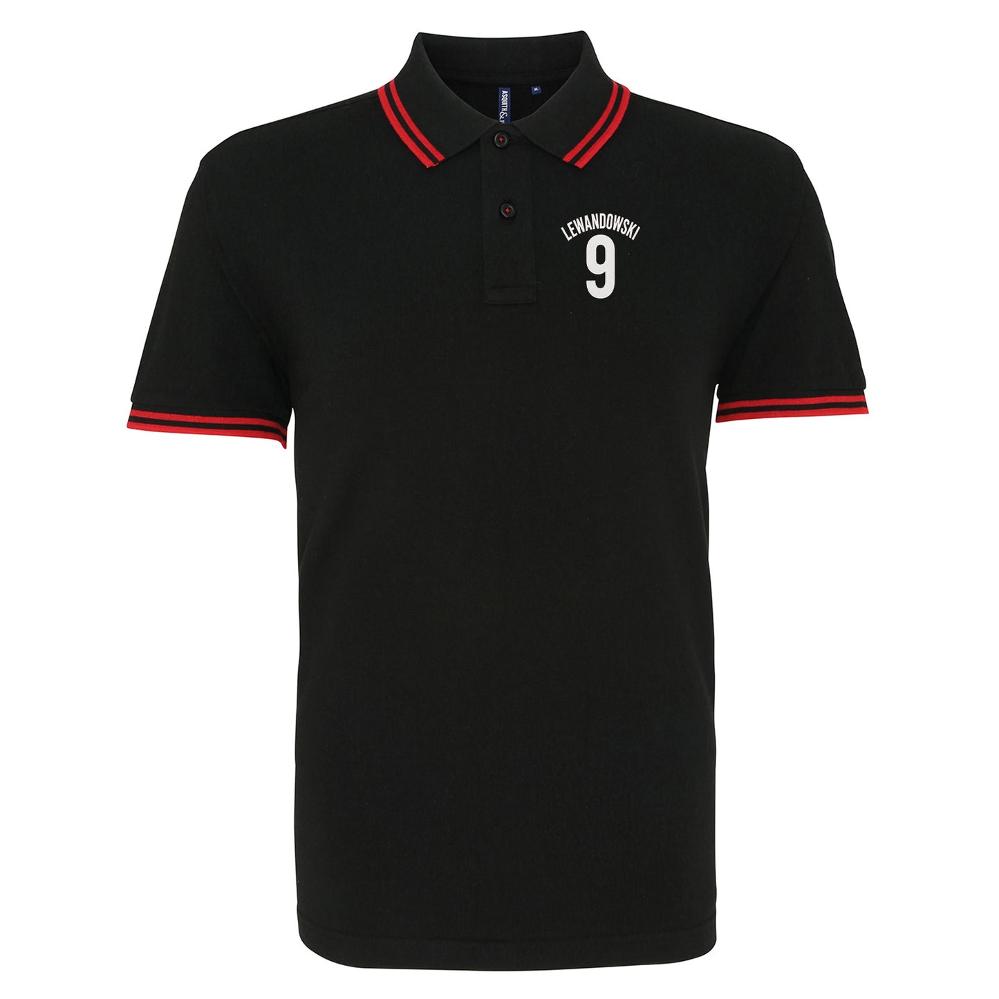 Poland-Football Tipped Polo Shirt