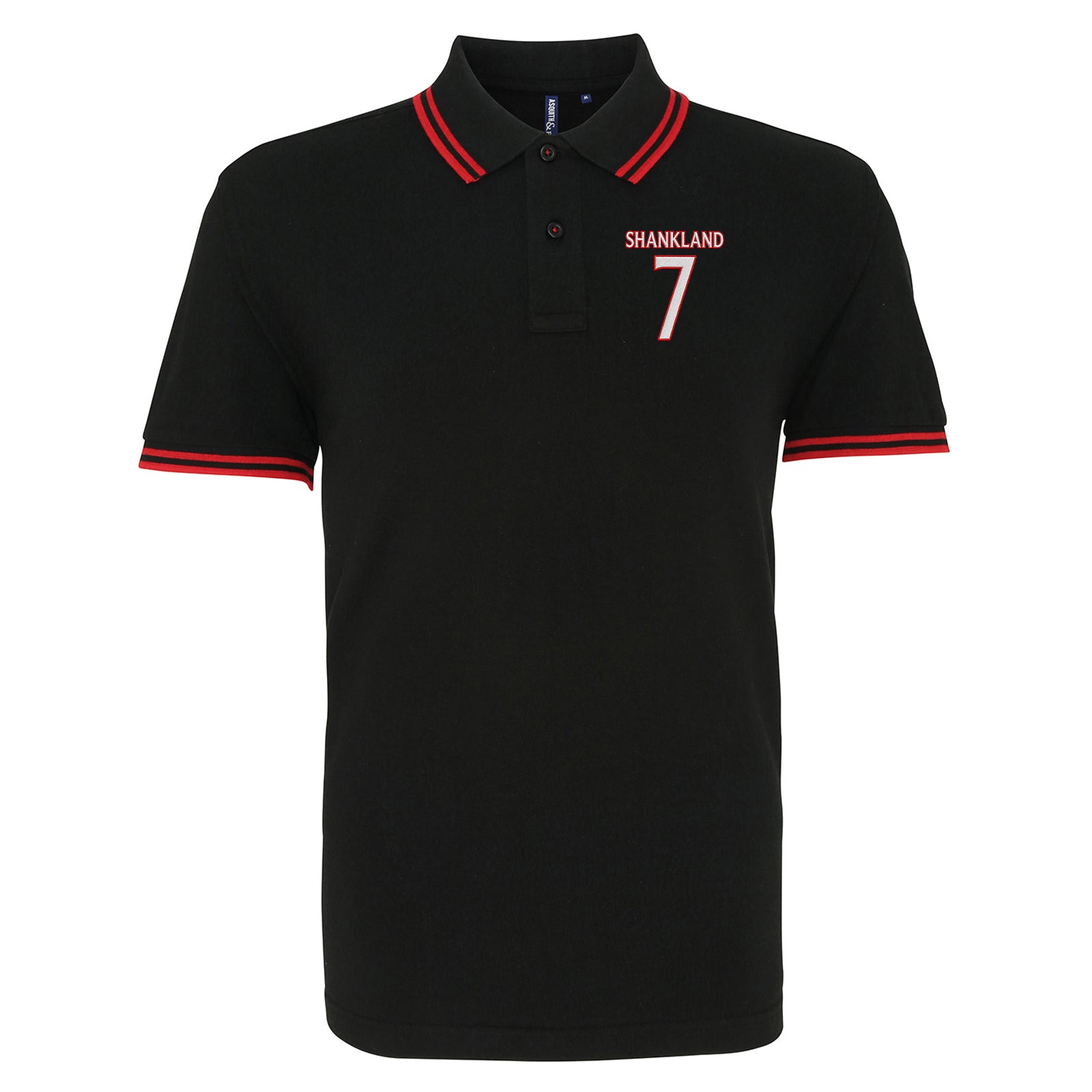 Lawrence Shankland Rangers Football Tipped Polo Shirt