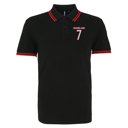 Lawrence Shankland Rangers Football Tipped Polo Shirt