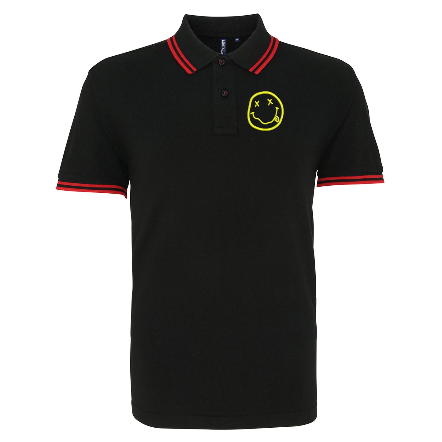 Nirvana 1991 Tipped Polo Shirt