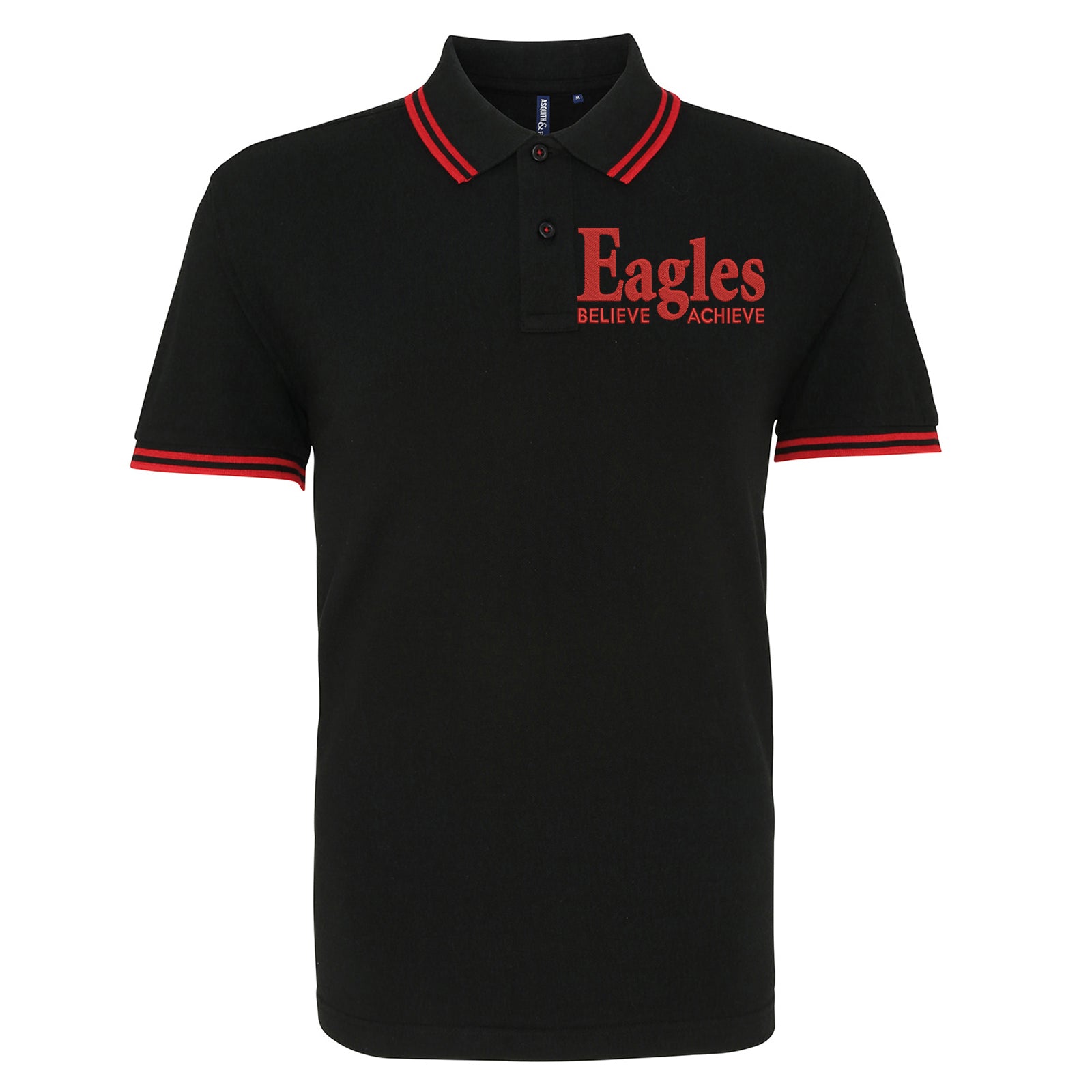 Crystal Palace Soccer Tipped Polo Shirt