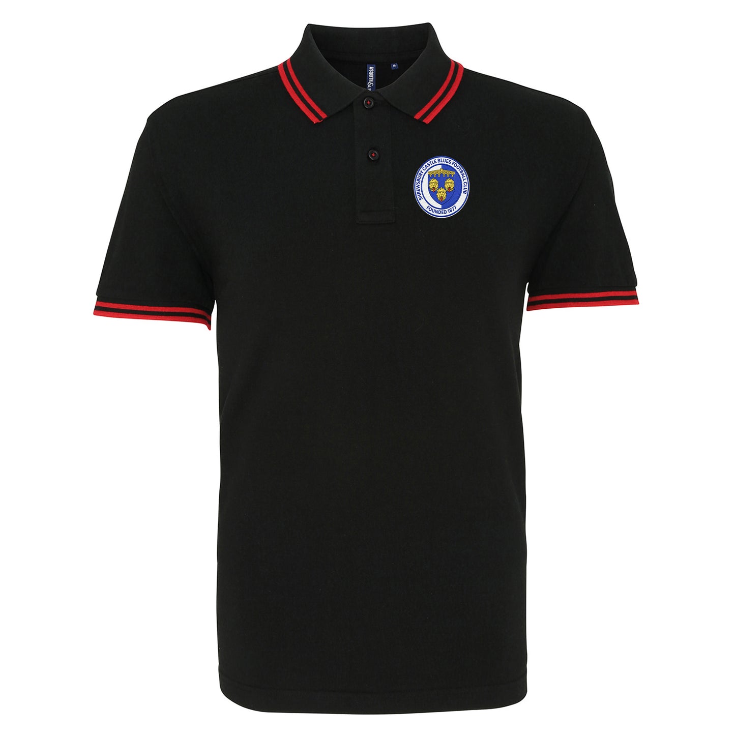Old School Shrewsbury Town Tipped Polo Shirt