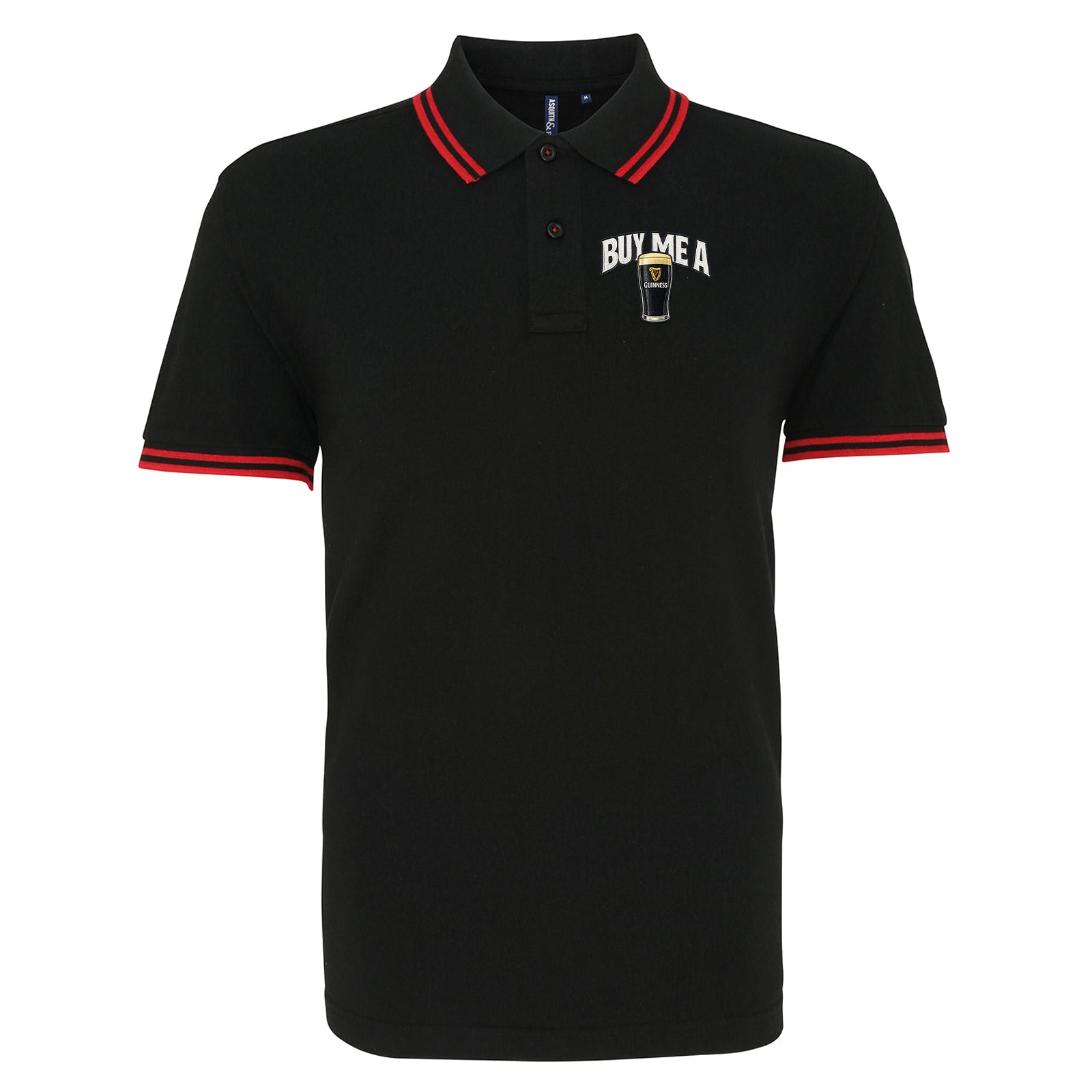 Buy Me a Guinness Tipped Polo Shirt