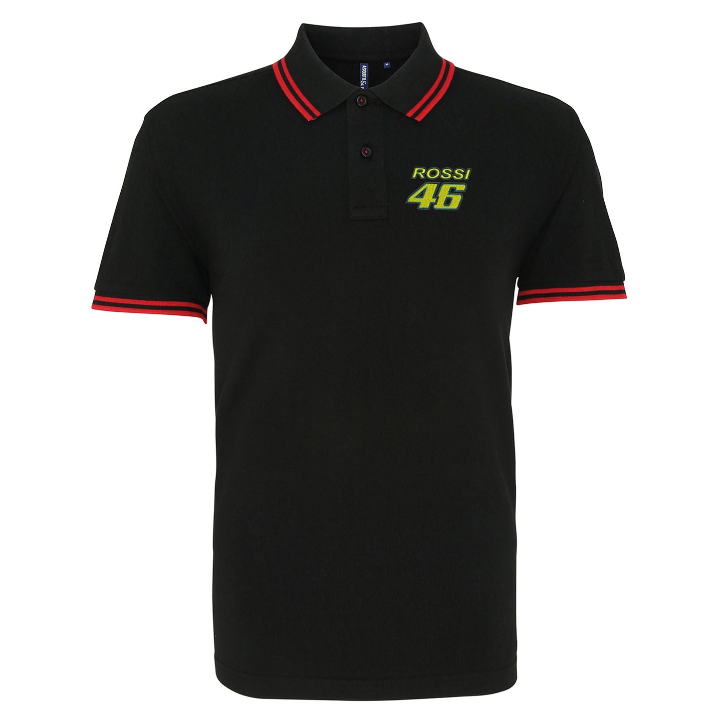 Rossi 46 Embroidered Tipped Polo Shirt