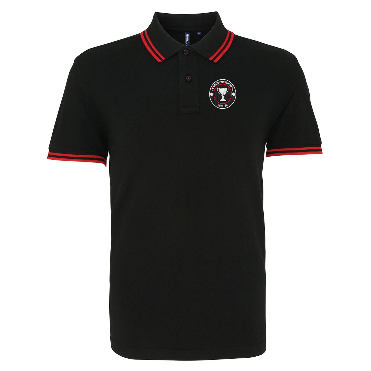 St Mirren League Cup Winners 2025 Tipped Polo Shirt