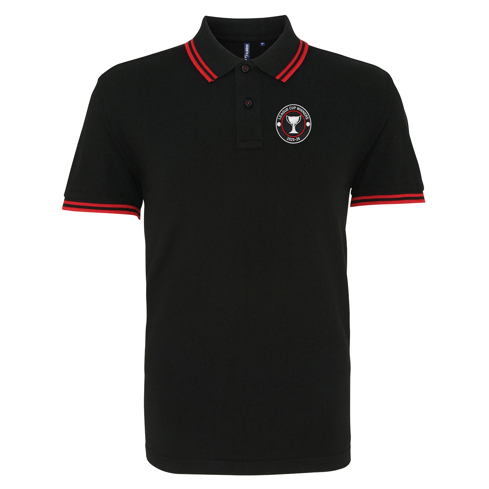 St Mirren League Cup Winners 2025 Tipped Polo Shirt