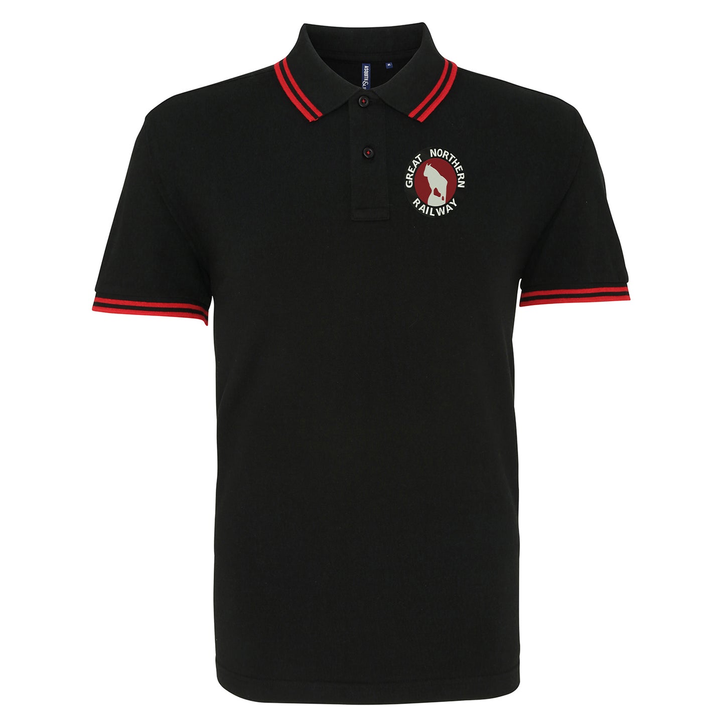 Great Northern Railway Tipped Polo Shirt 