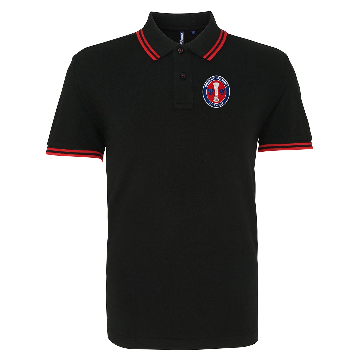 Crystal Palace Conference League Winners 2026 Tipped Polo Shirt